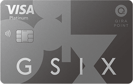 GINZA SIXプレステージカード カード券面