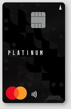 JACCS CARD PLATINUMのカード券面