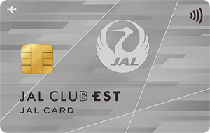 JAL CLUB EST 普通カードのカード券面